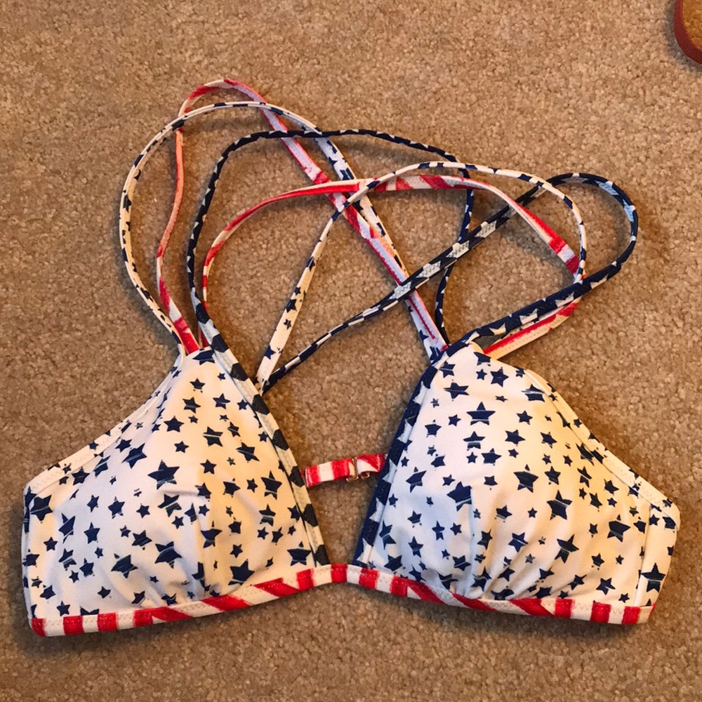 Red White and Blue bikini top - Victoria Secret